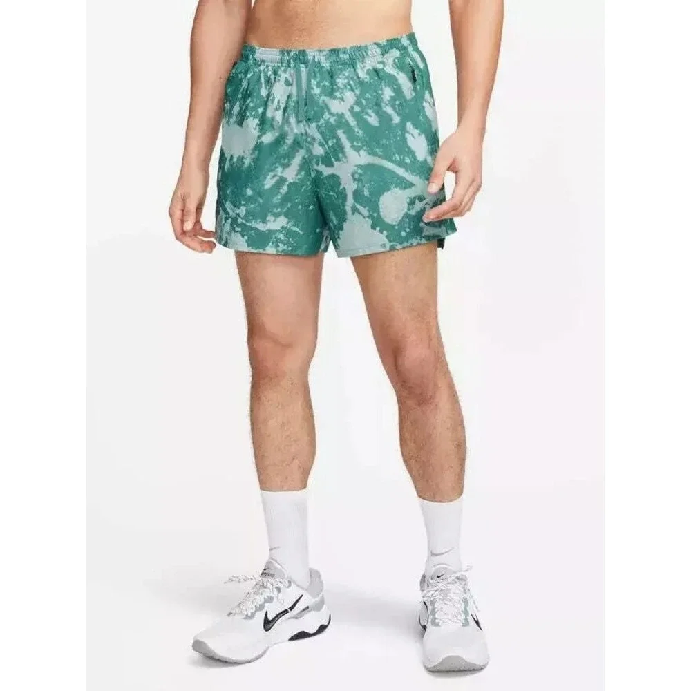 Nike Running Shorts XXL Flex Stride Men Brief DV9272-379 Green Splatter NEW
